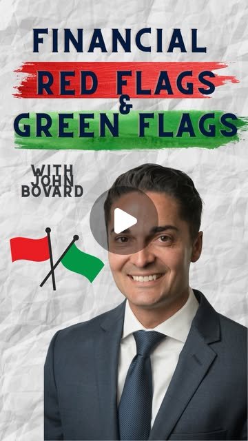 Reel cover: Financial Red Flags and Green Flags with John Bovard