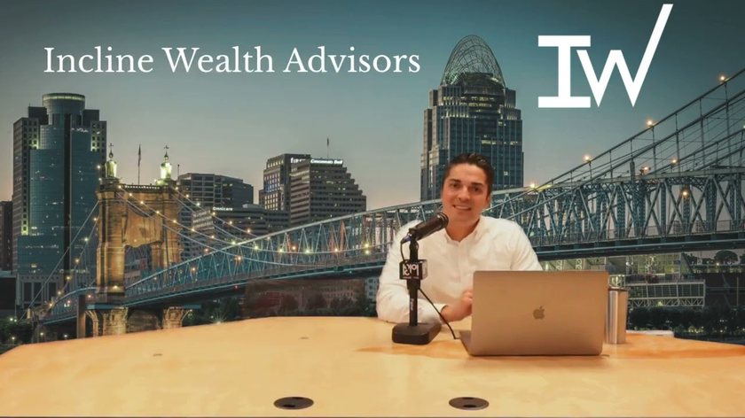 Video thumbnail: Incline Wealth Advisors studio with the Cincinnati skyline